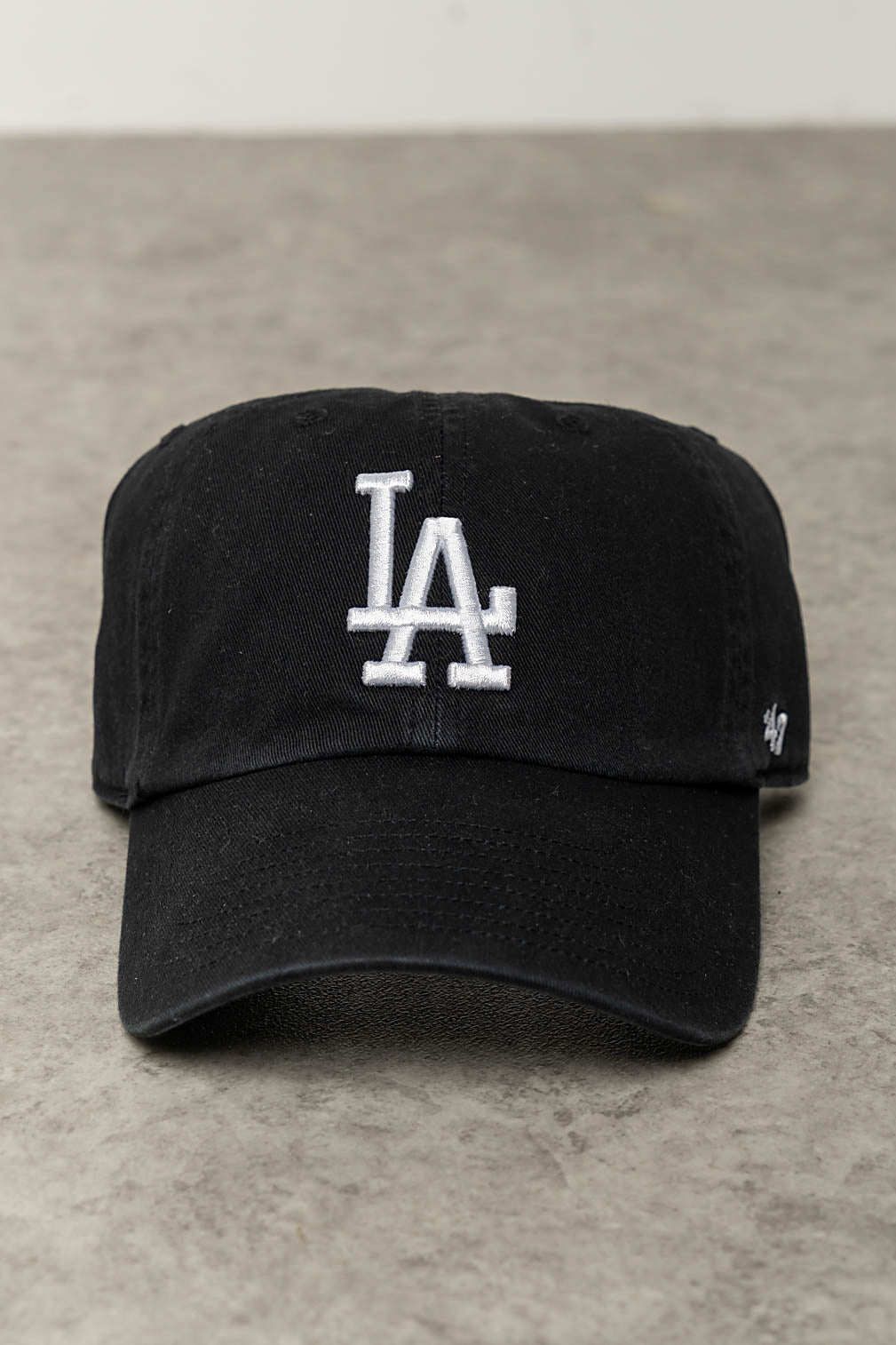 Los Angeles Dodgers Baseball Cap in Black