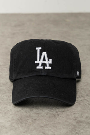 Los Angeles Dodgers Baseball Cap in Black