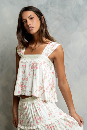 Maya Floral Tank Top