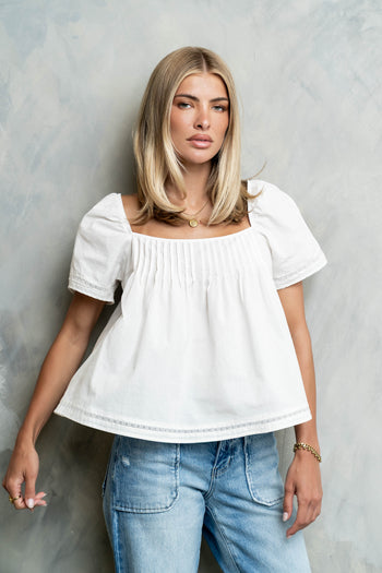 Harmony Pleated Blouse