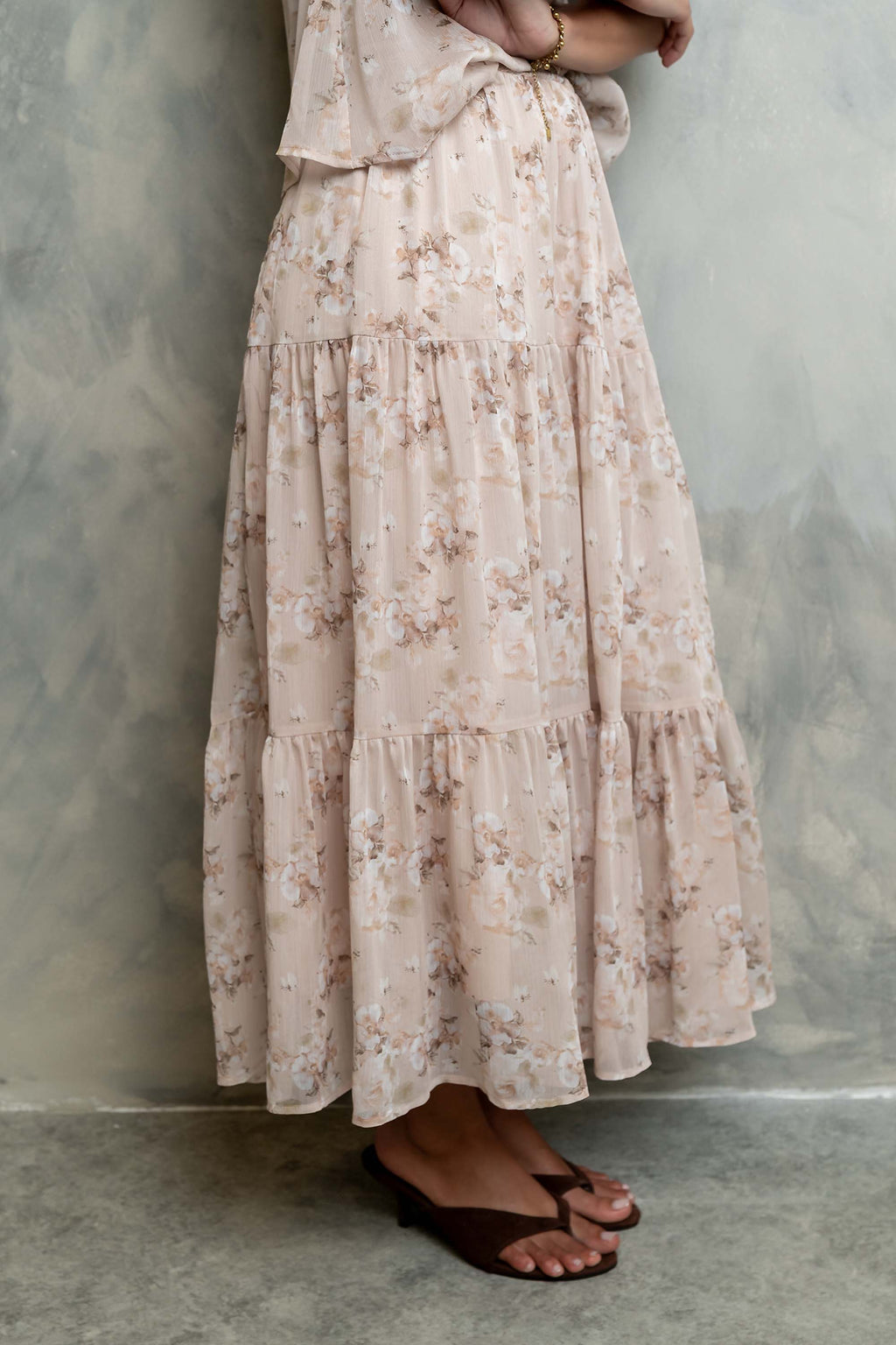 Jelene Floral Maxi Skirt