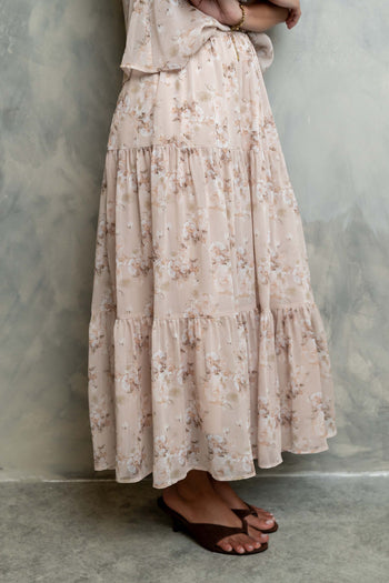 Jelene Floral Maxi Skirt
