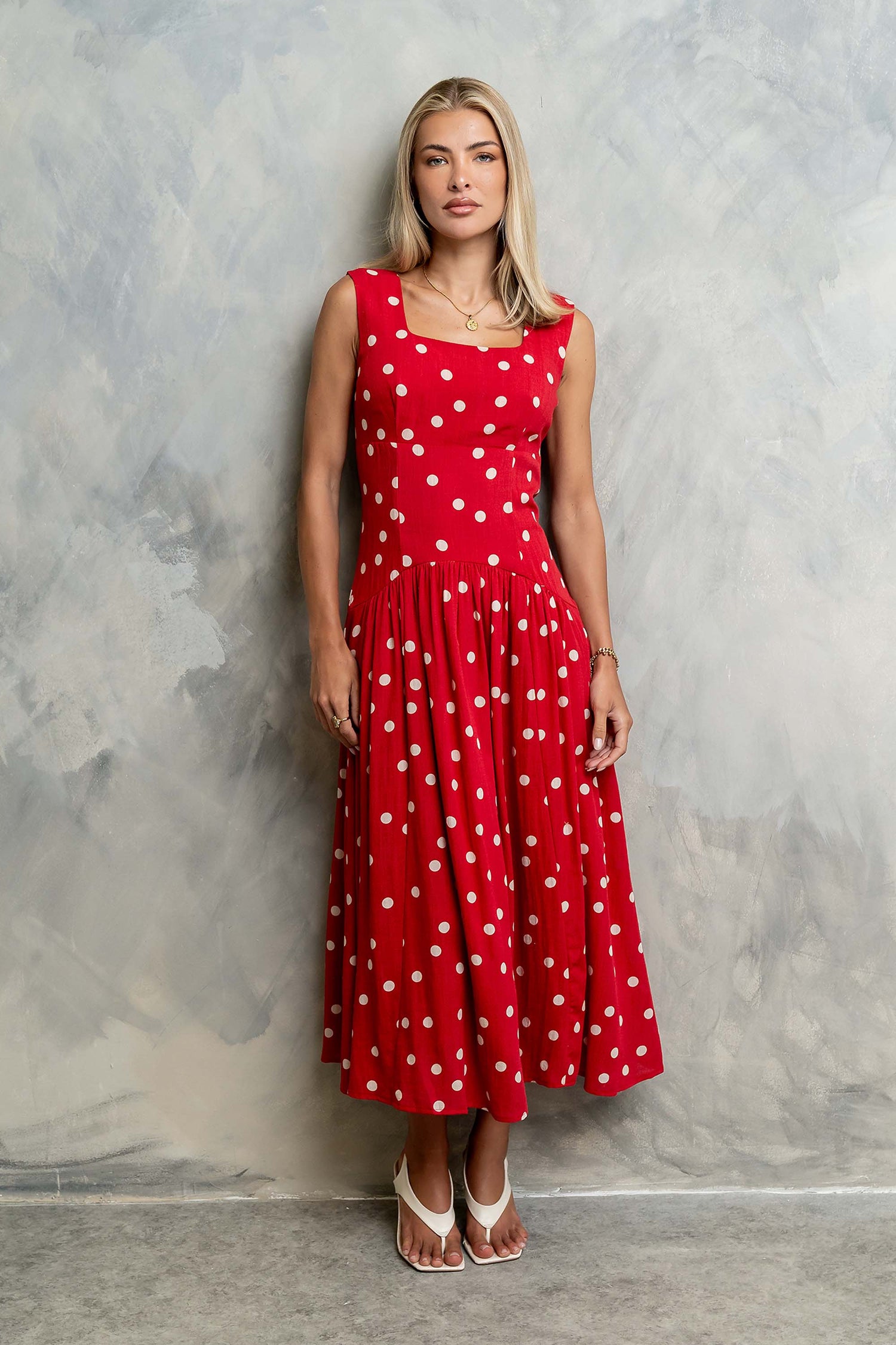 Red Polka Dot Dresses