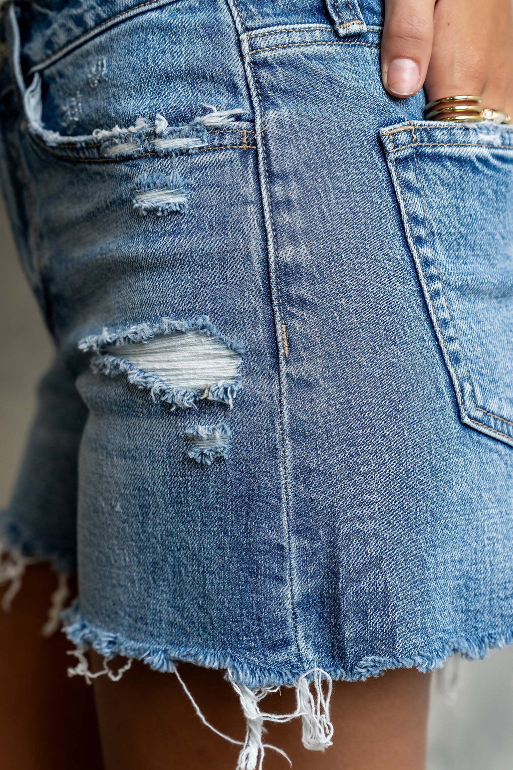 Sloane Distressed Shorts