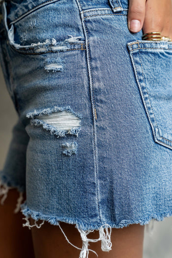 Sloane Distressed Shorts