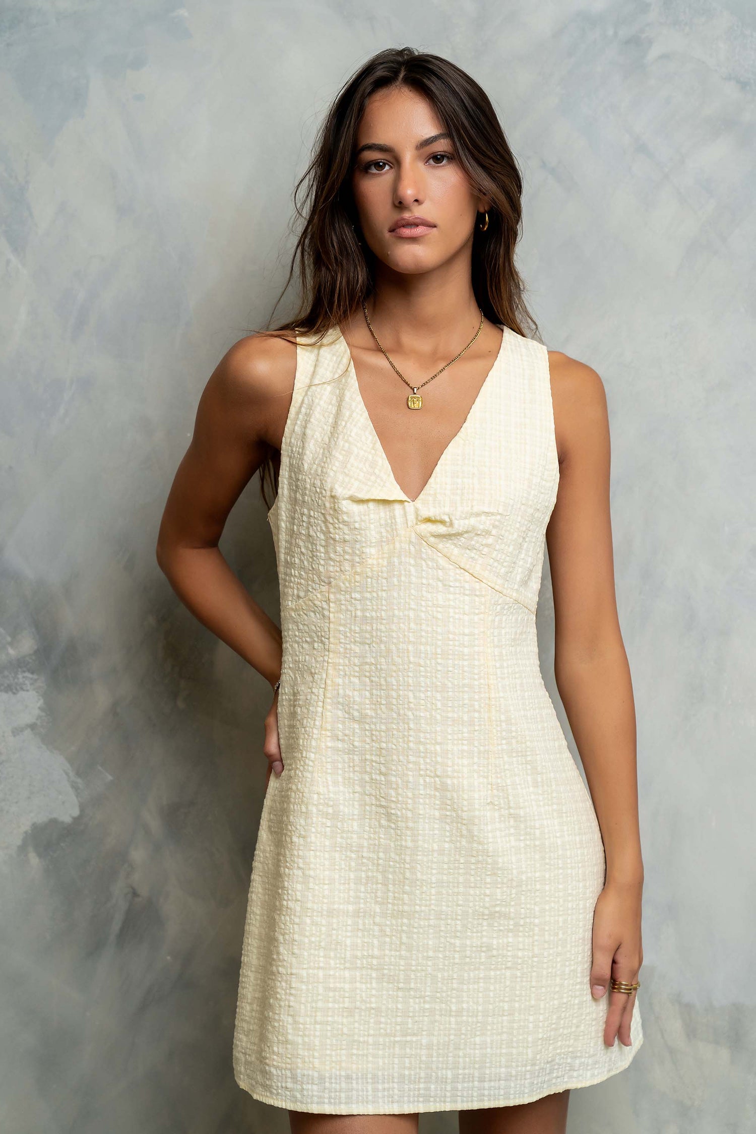 Yellow Mini Dresses