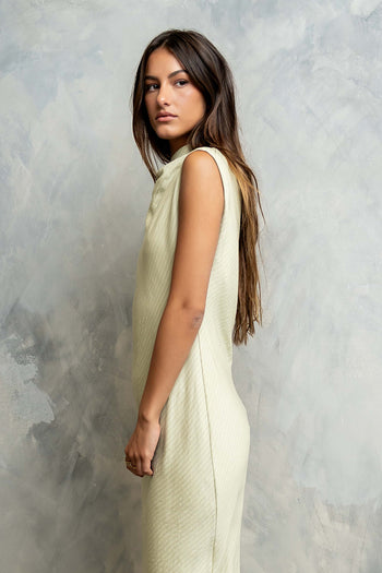 Shay Midi Dress in Green