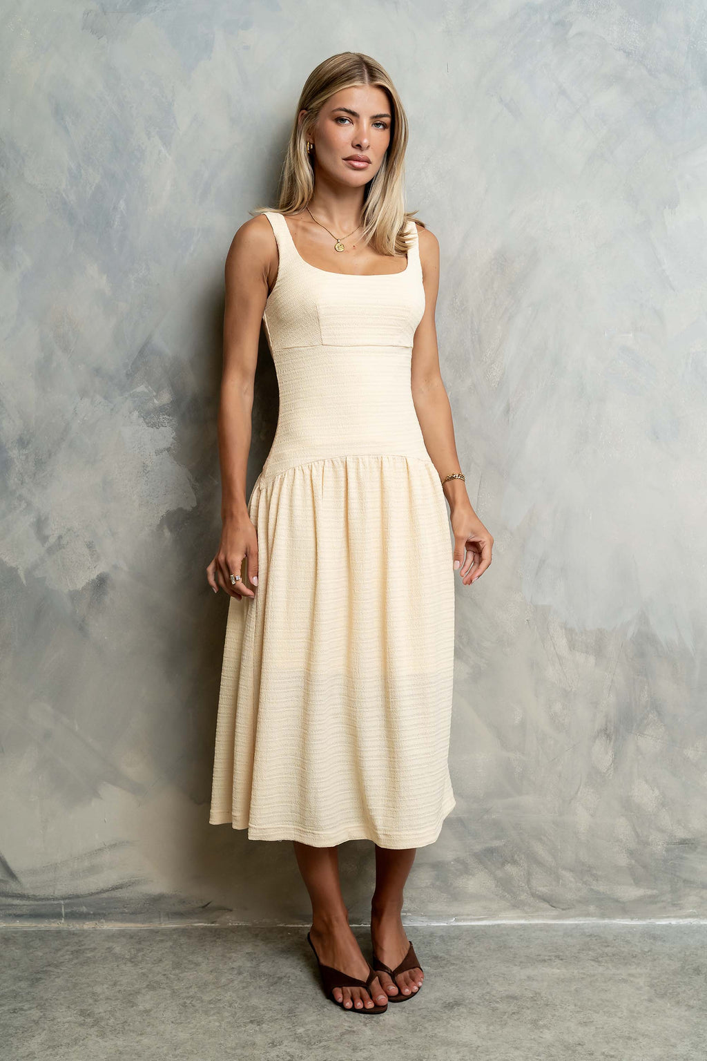 lina midi dress Lina Dress By Tess Collection