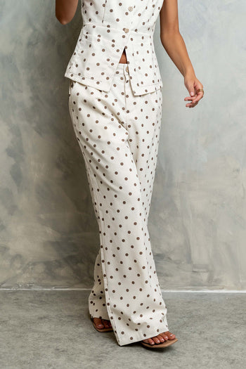 Natasha Polka Dot Trousers