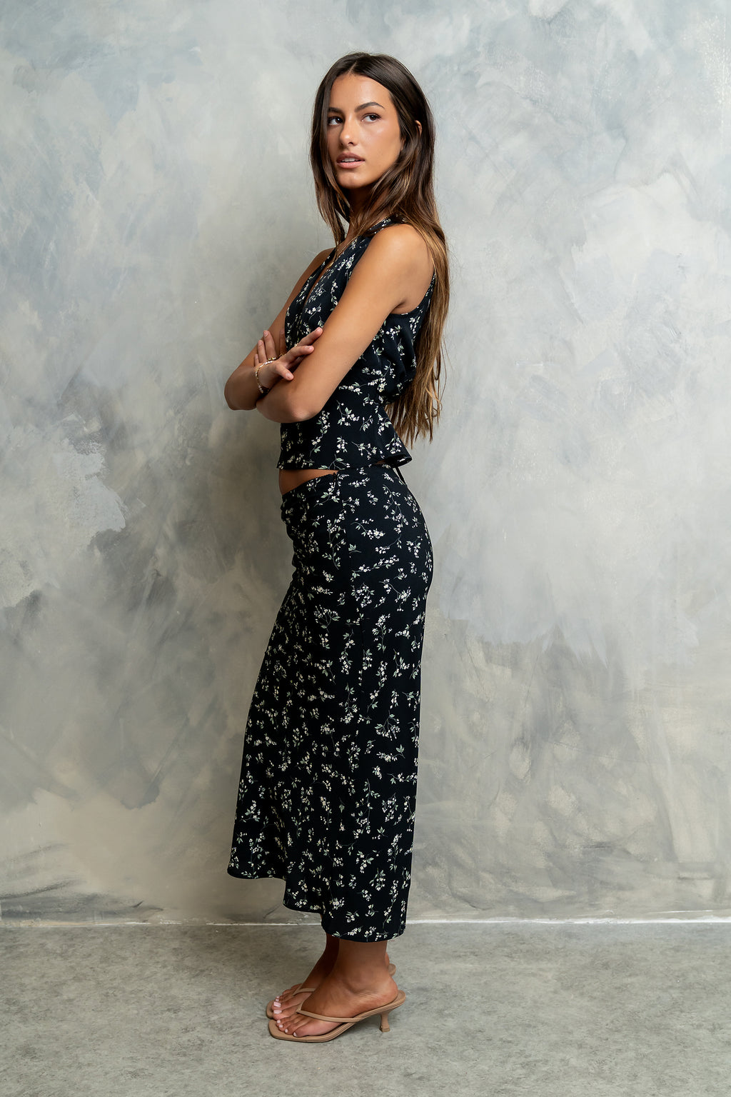 Josefine Floral Tank
