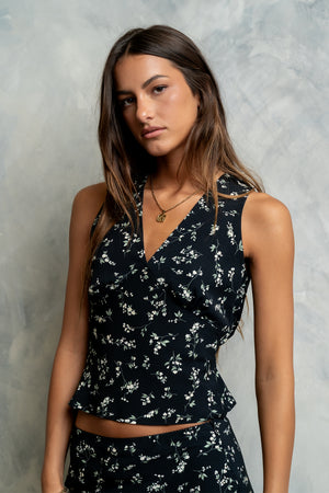 Josefine Floral Tank