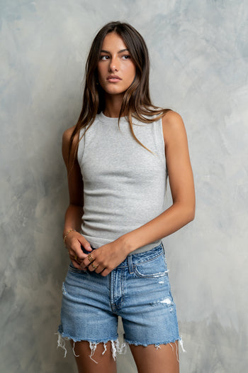 Ruby Tank in Grey