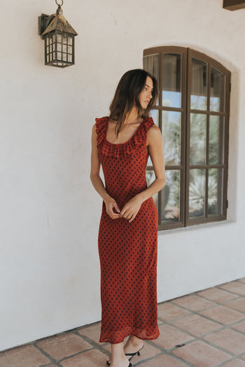 Lanie Polka Dot Dress