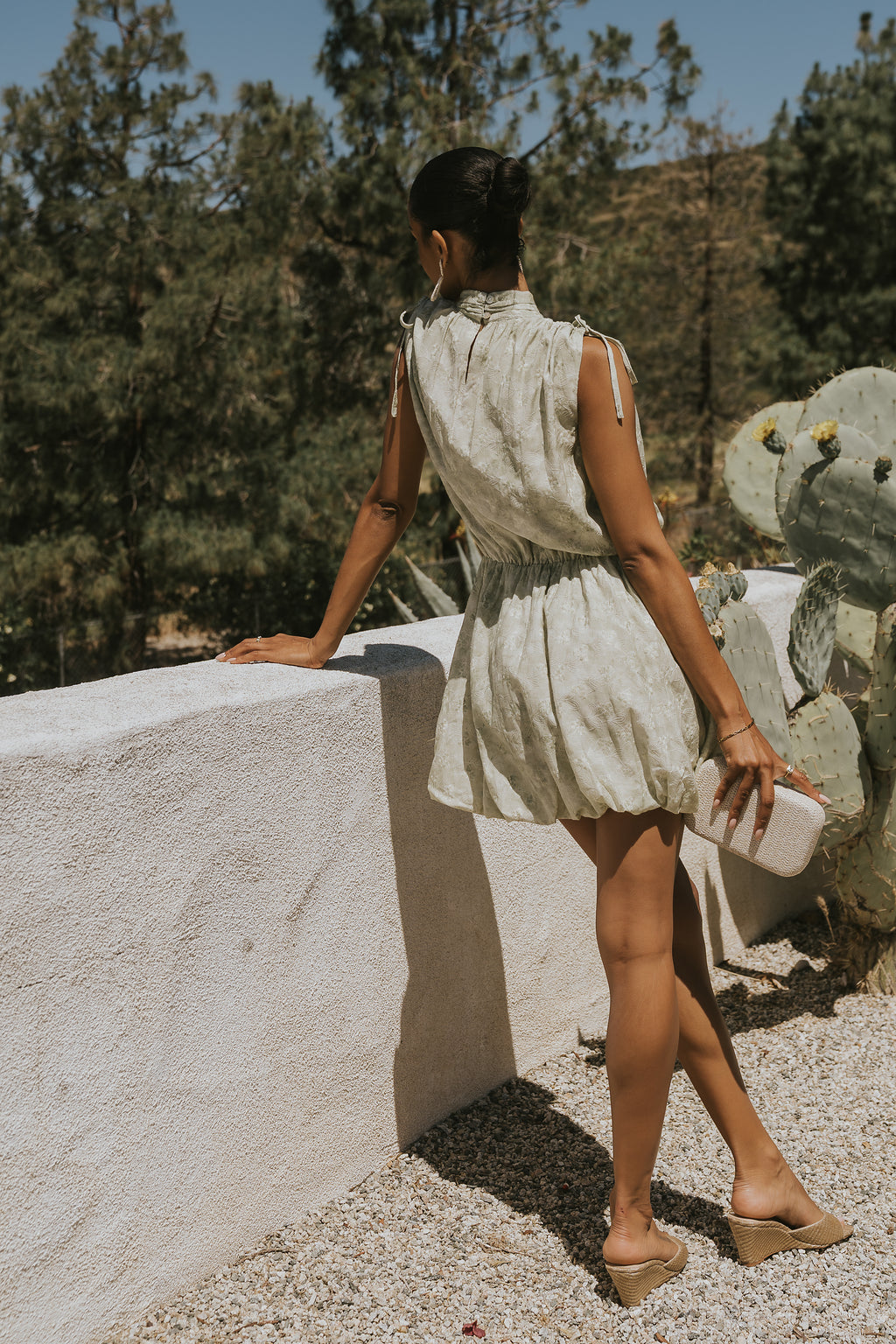 Markle Bubble Mini Dress