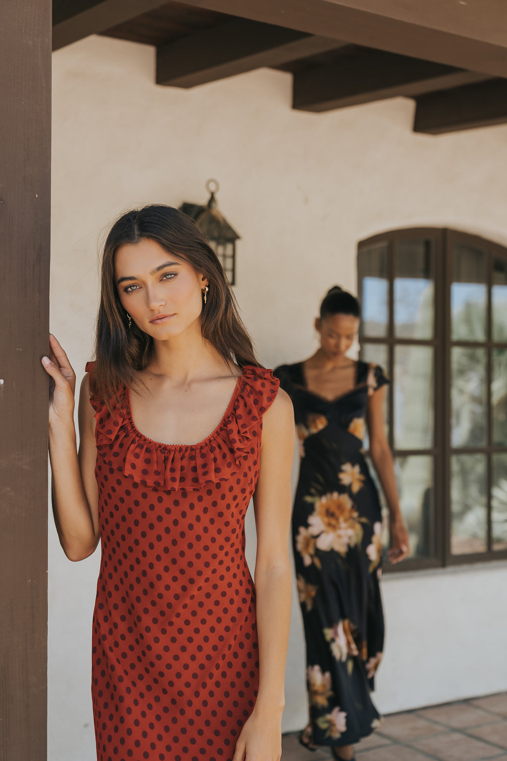 Lanie Polka Dot Dress
