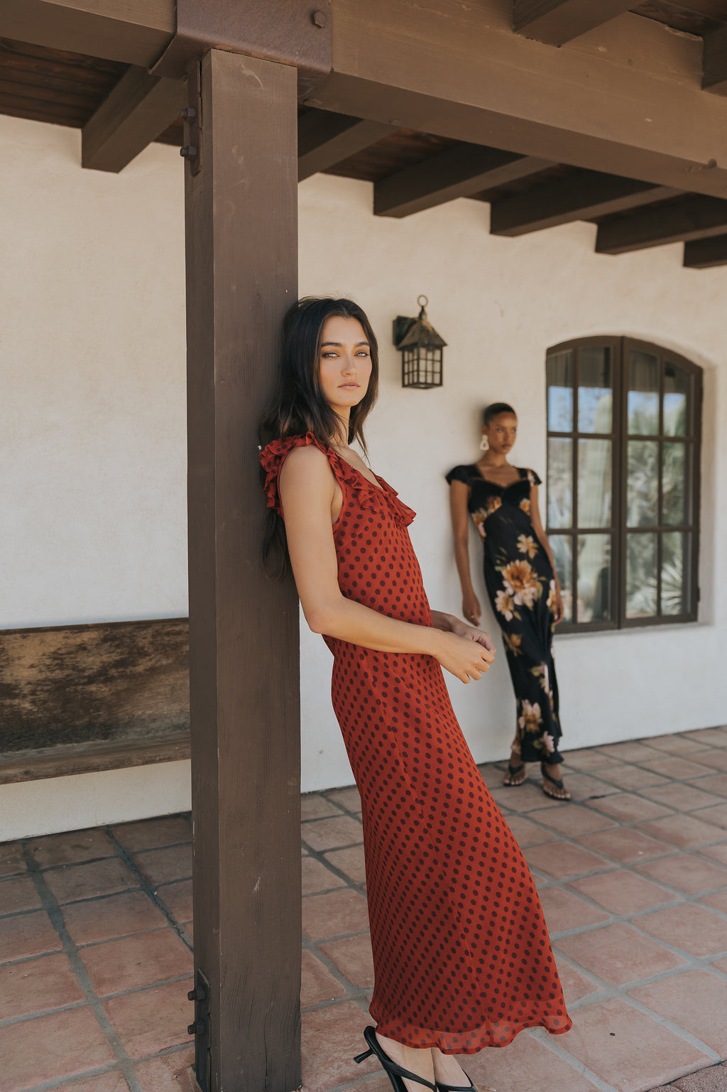 Lanie Polka Dot Dress