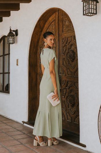 Malia Maxi Dress in Sage