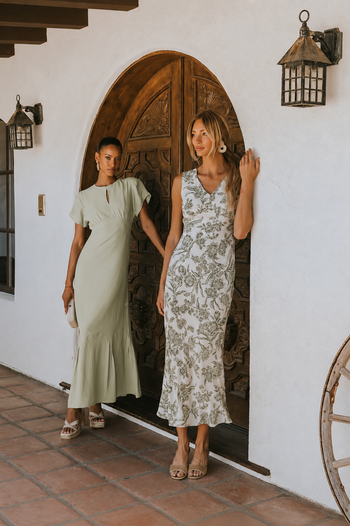 Malia Maxi Dress in Sage