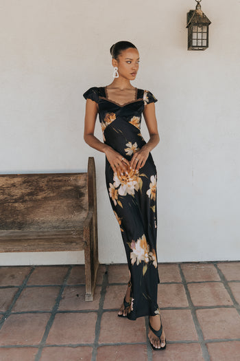 Markele Floral Maxi Dress