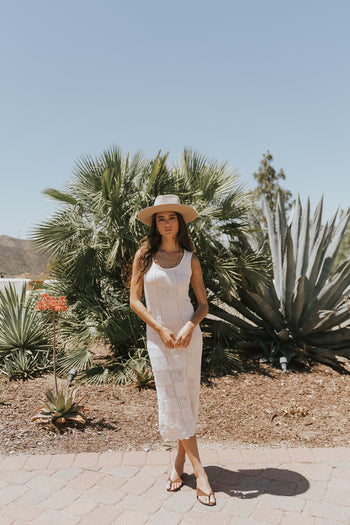 Melly Crochet Maxi Dress