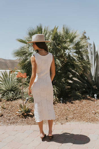 Melly Crochet Maxi Dress