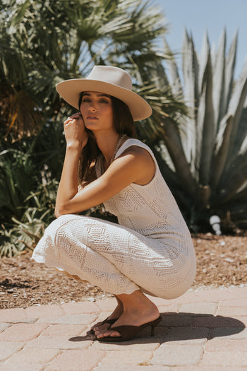 Melly Crochet Maxi Dress