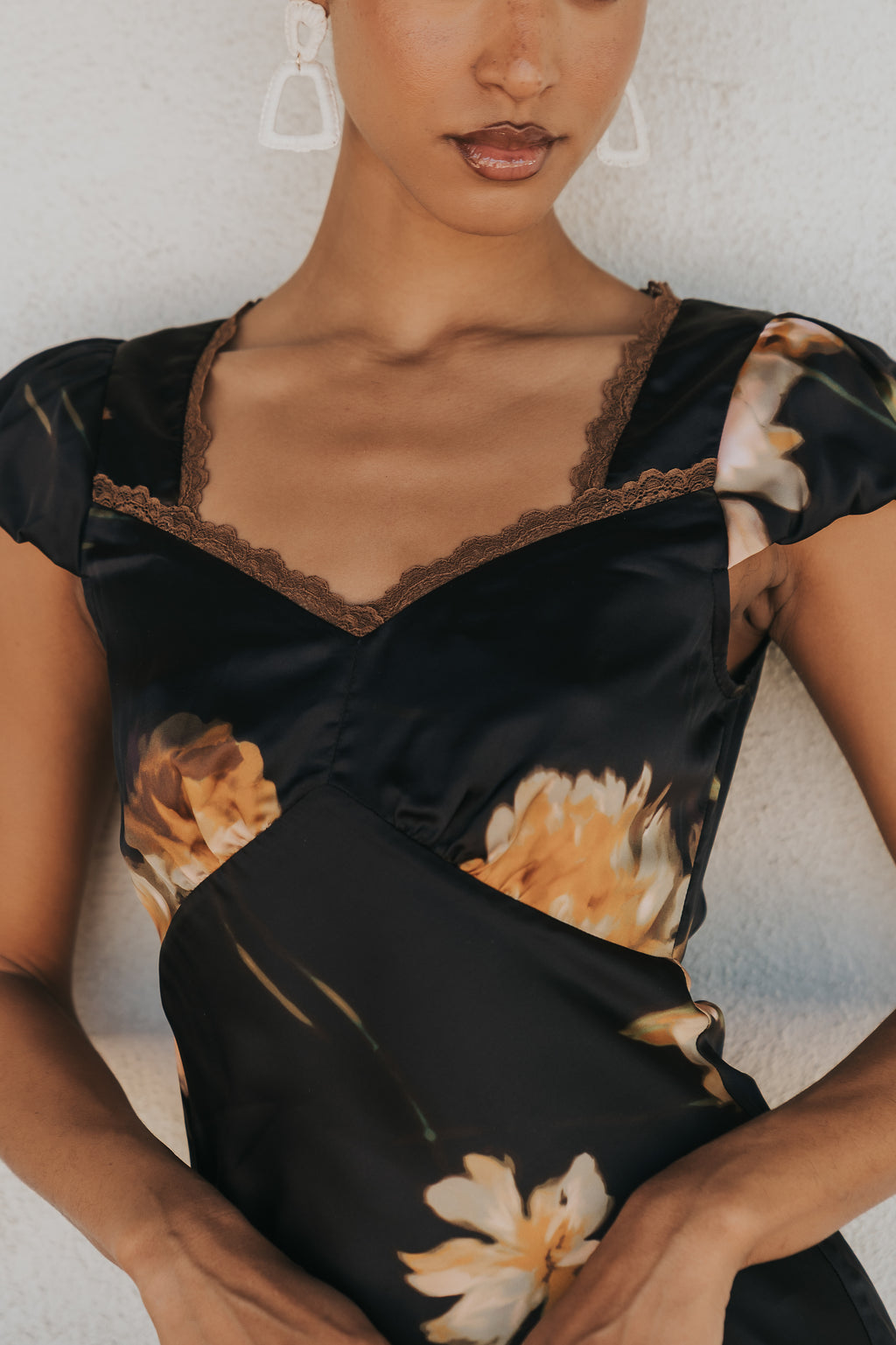 Markele Floral Maxi Dress