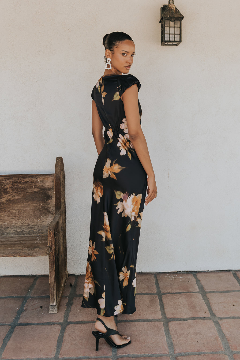 Markele Floral Maxi Dress