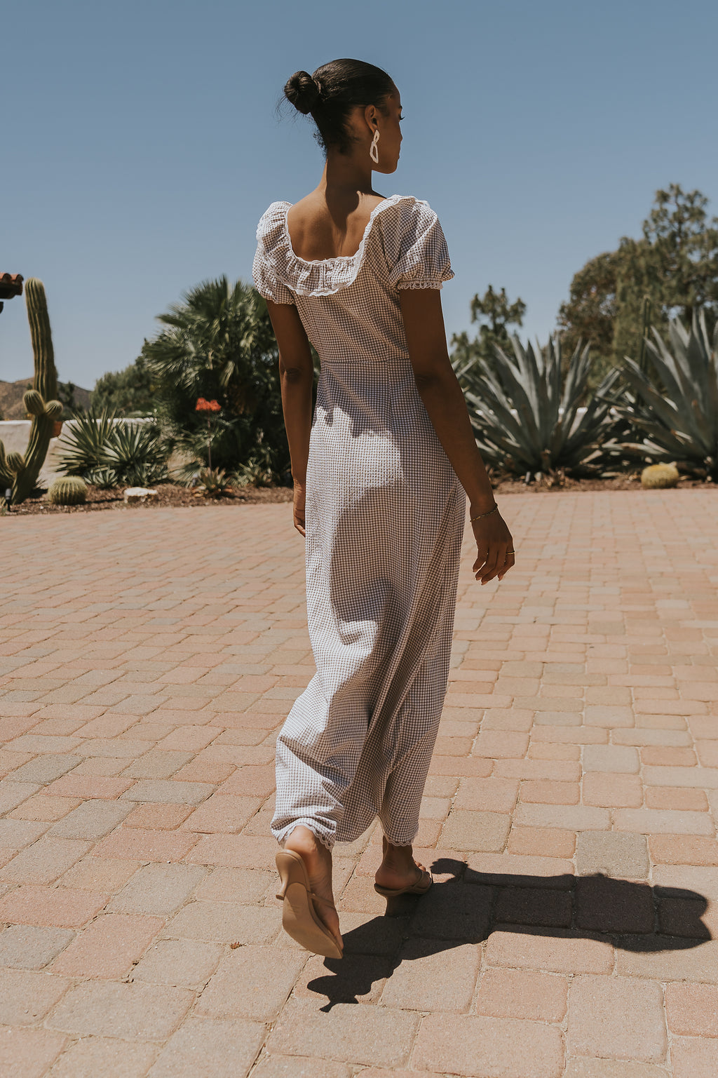 Annelise Gingham Dress