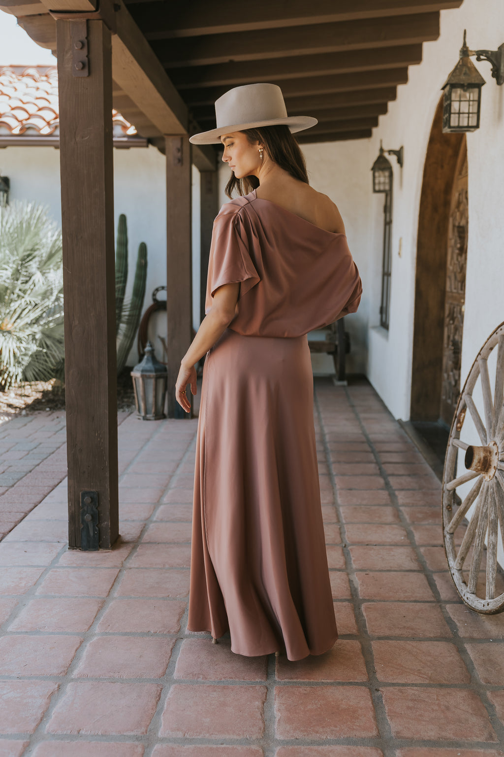 Yani Maxi Skirt in Mauve