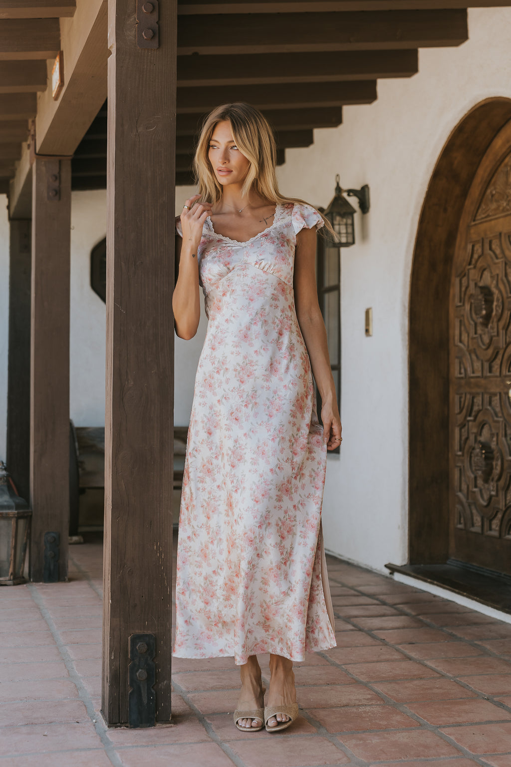 Kiara Floral Maxi Dress