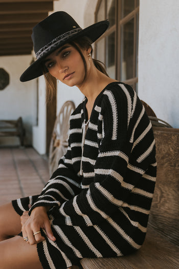 Miya Striped Sweater Dress
