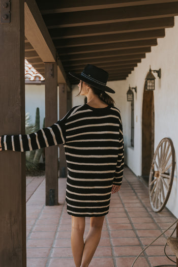 Miya Striped Sweater Dress