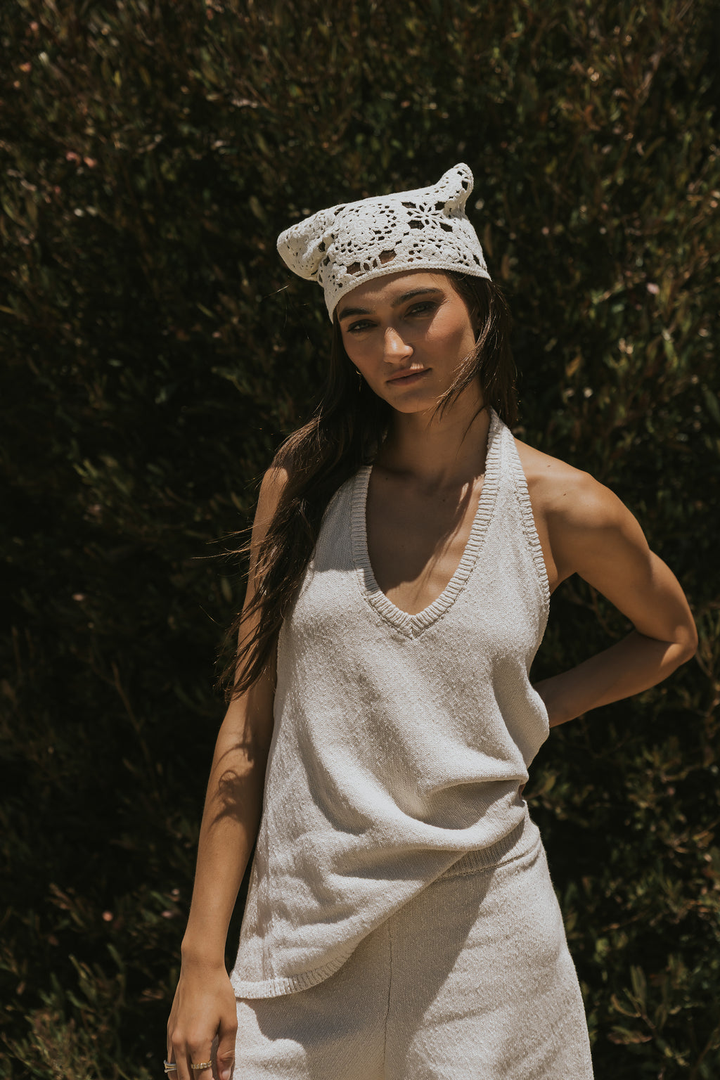 Marlena Halter Top in Natural
