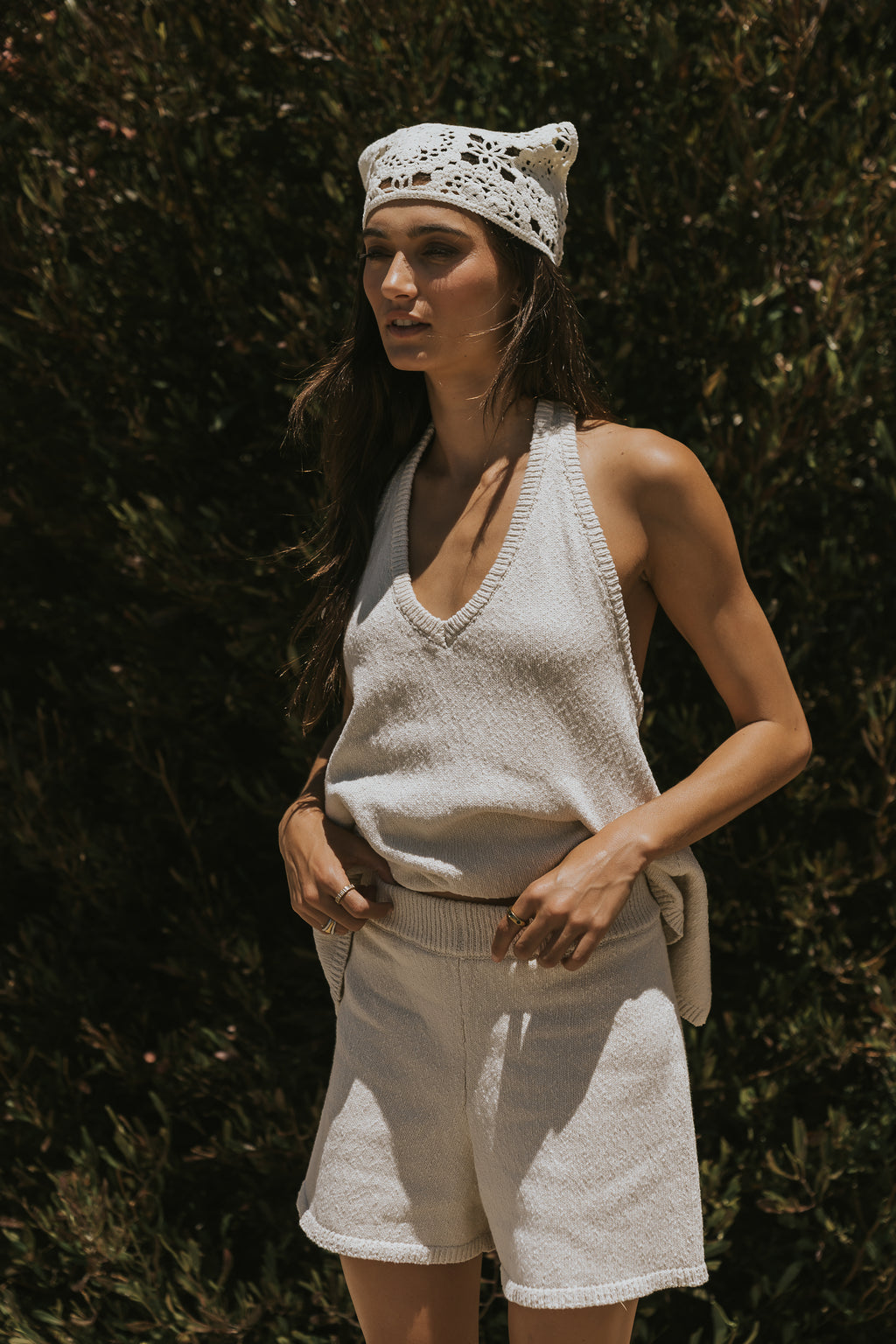 Marlena Halter Top in Natural