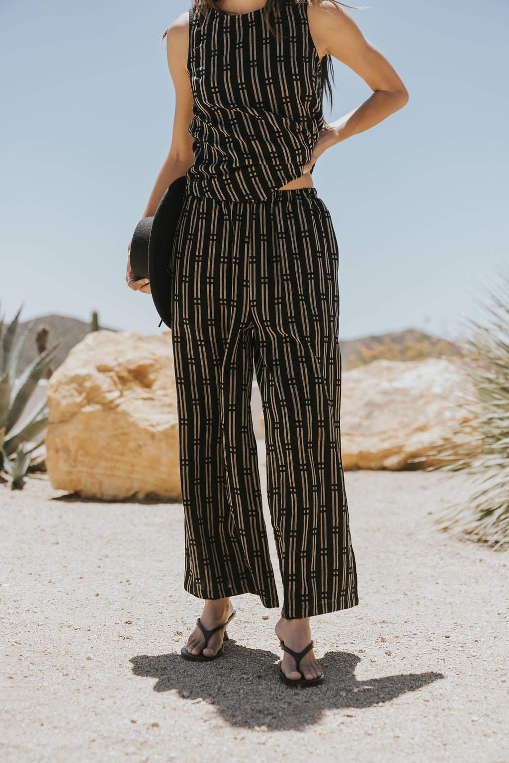 Lenora Striped Pants