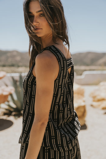 Lenora Striped Tank