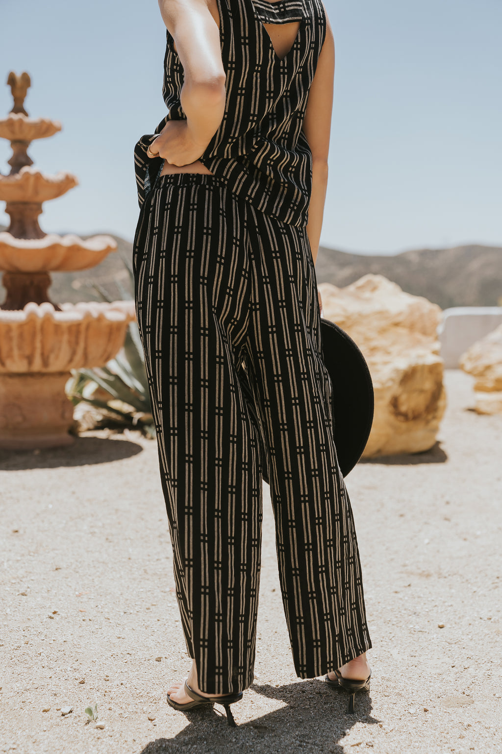 Lenora Striped Pants