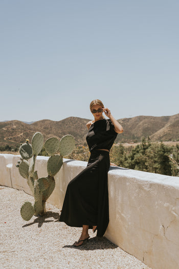 Yani Maxi Skirt in Black