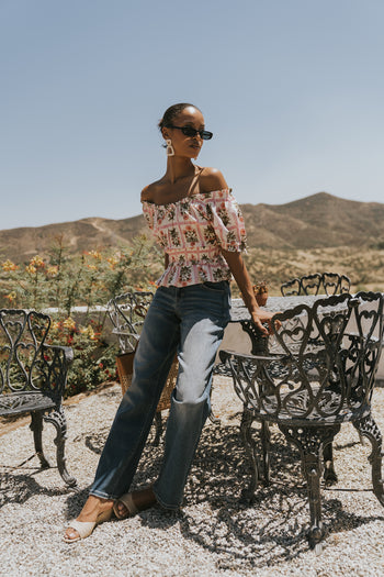 Tasha Relaxed Straight Leg Jeans