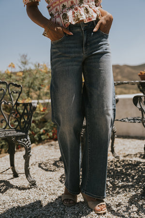 Tasha Relaxed Straight Leg Jeans
