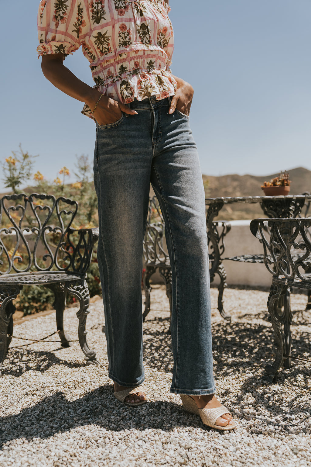 Tasha Relaxed Straight Leg Jeans