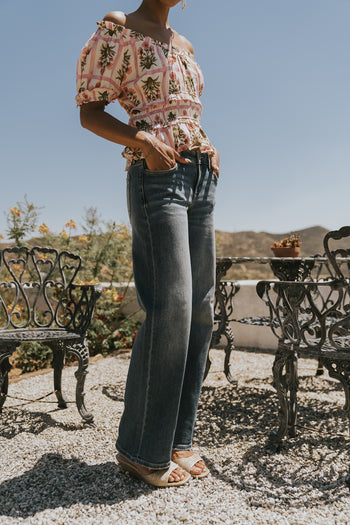 Tasha Relaxed Straight Leg Jeans