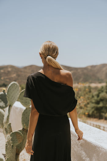 Yani Bubble Top in Black