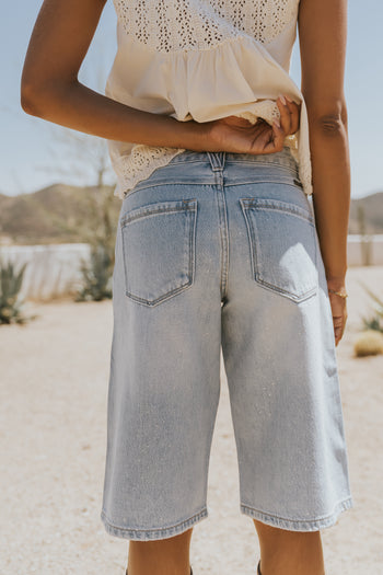 Salome Baggy Jean Shorts