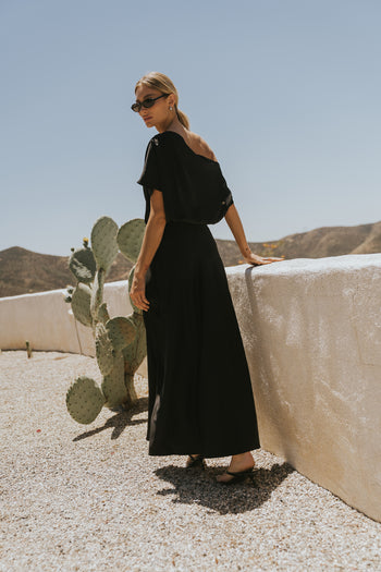 Yani Maxi Skirt in Black