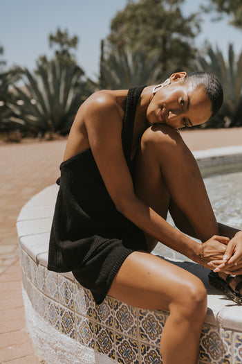 Marlena Halter Top in Black