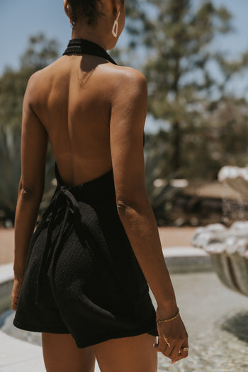 Marlena Knit Shorts in Black