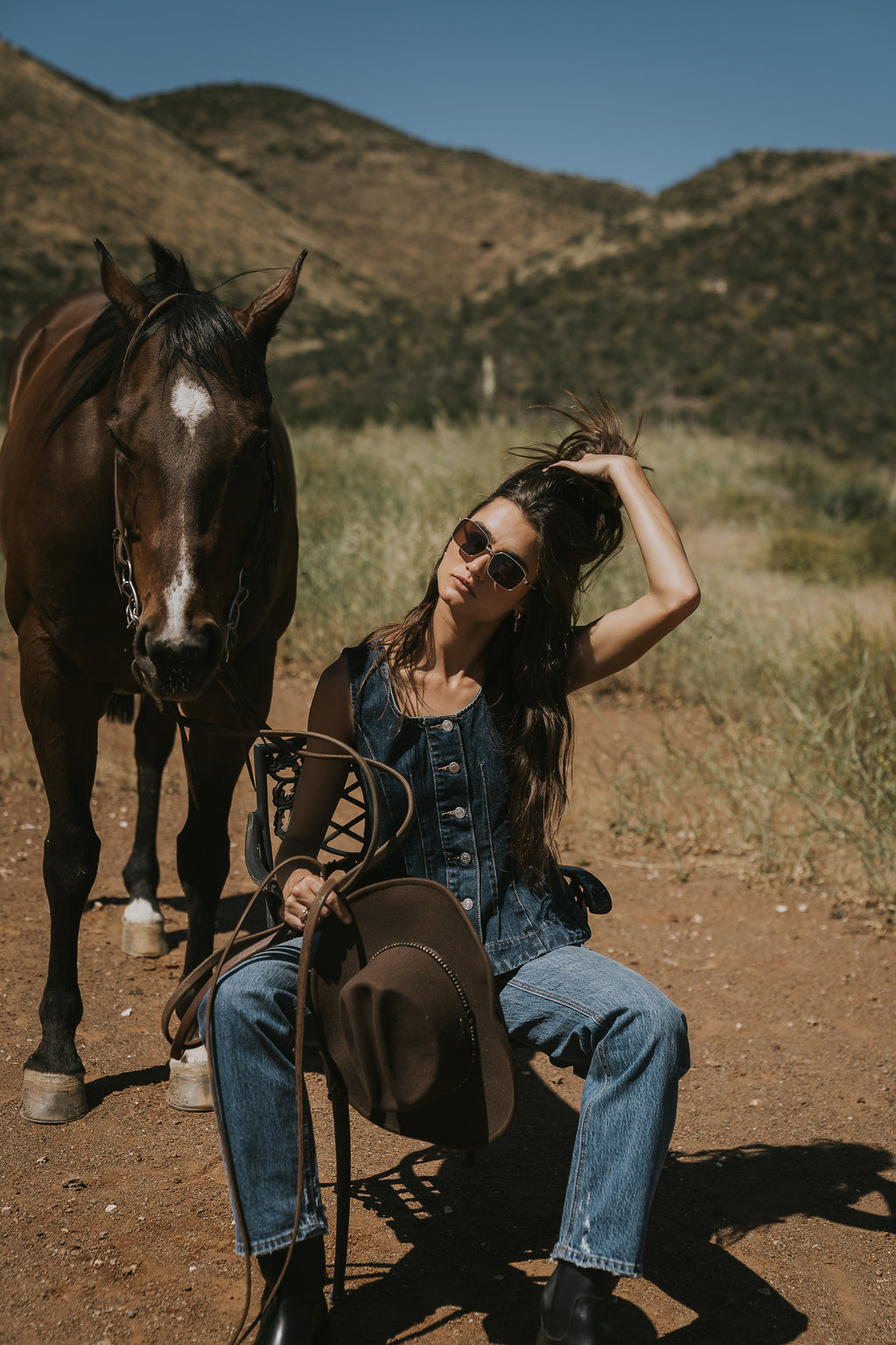 Tony Denim Vest