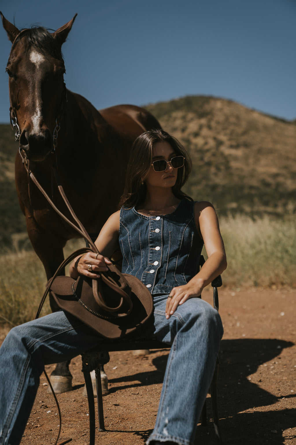 Tony Denim Vest